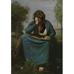 Fantasy Art Painting titled Clio.  Click on the image to see a full frame image and a more extensive description