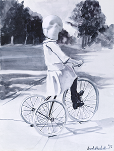 Fantasy Art Painting titled Perceptions.  Click on the image to see a full frame image and a more extensive description