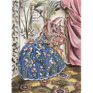 Fantasy Art Painting titled Click on the image to see a full frame image and a more extensive description