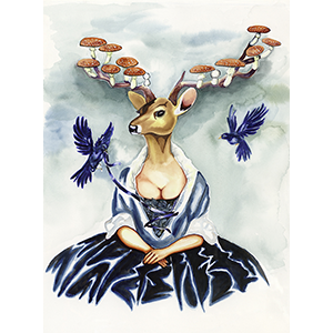 Fantasy Art Painting titled Click on the image to see a full frame image and a more extensive description