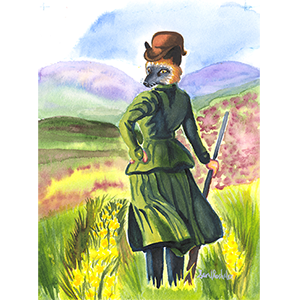 Fantasy Art Painting titled Big Country.   Click on the image to see a full frame image and a more extensive description