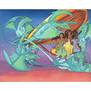 Fantasy Art Painting titled 